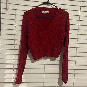Hollister Red Sweater